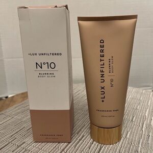 New unopened Lux Unfiltered N°10 Blurring Body Glow Lotion 6.8 oz